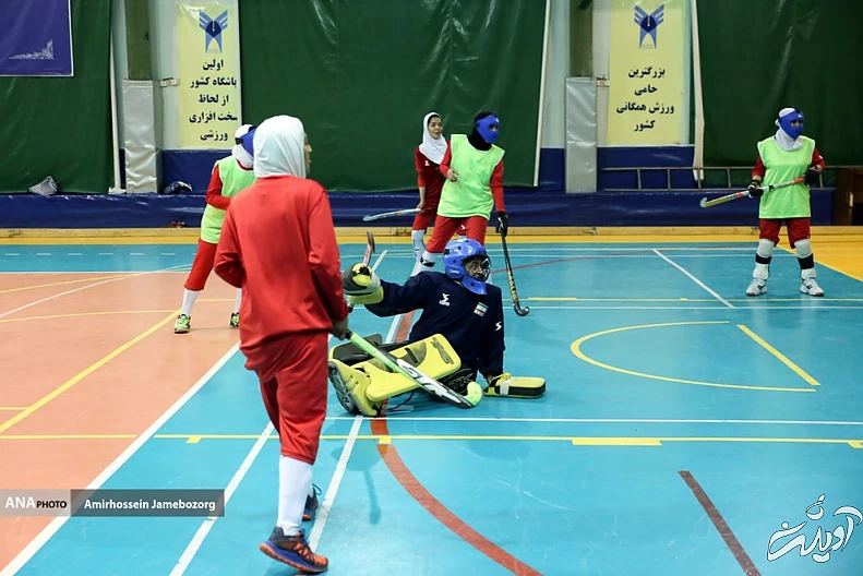 (تصاویر) تمرین تیم ملی هاکی بانوان